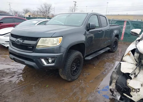 2017 Chevrolet Colorado Z71 z USA, uszkodzony, nr VIN 1GCGTDEN7H1158147